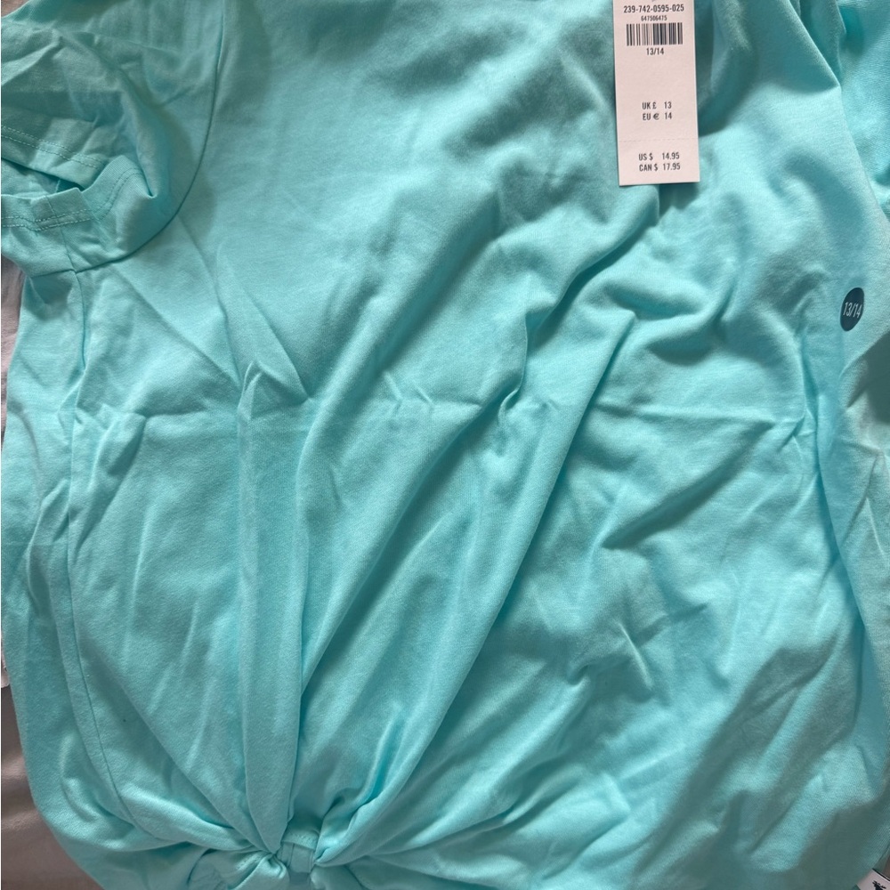 Abercrombie Kids Aqua Short Sleeve Tee